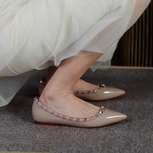 David's Bridal Glitter Shoes